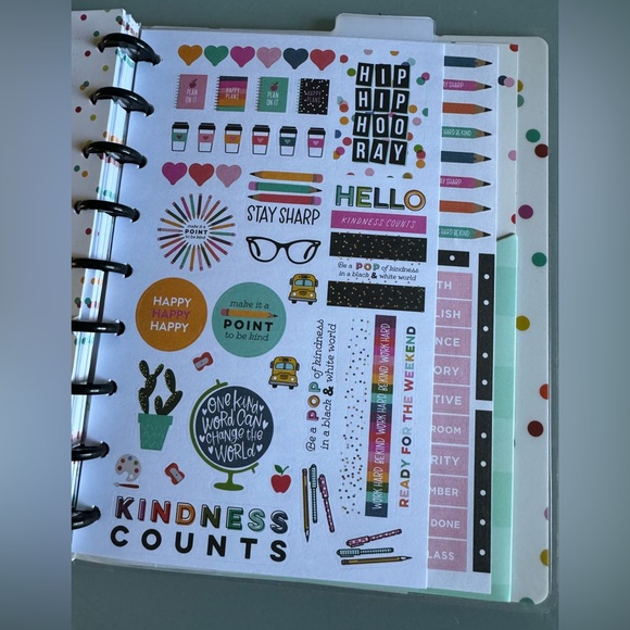 New Happy Planner Student Notebook Kit - Picture 5 of 7